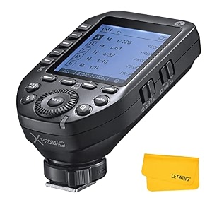 godox xproii-c ttl wireless flash trigger compatible for canon cameras 24g wireless flash transmitter hss 18000sbluetooth connection tcm transform function new hotshoe locking large lcd display