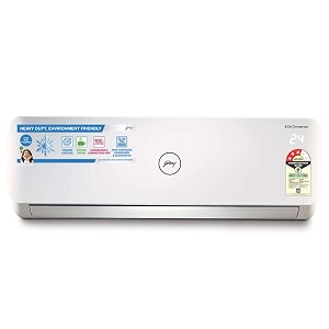 godrej 15 ton 3 star 4 way air swing fixed speed split ac copper anti-dust filter 2023 model ac 15t sfc 18ltc3-wwr white