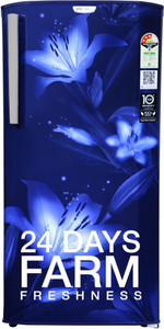 godrej 180 l direct cool single door 3 star refrigerator blush blue rd edgeneo 207c thf bh bl