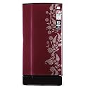 Godrej 190 L 3 Star Inverter Direct-Cool Single Door Refrigerator Appliance (RD 1903 PTI 33 DR WN, Denim Scarlet, Inverter Compressor, Jumbo Vegetable Tray)