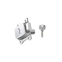Godrej Furniture Lock I Curvo Wardrobe Lock I 2 Keys Common Keys I for Cupboards, wardrobes, Cabinet furnitures and Electrical Panel I 32 mm Sliver Finish I 1 Year Warranty