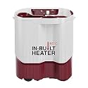 Godrej 9 Kg 5 Star Semi-Automatic Top Load Washing Machine Appliance, More Than 99.99% Disinfection Against Viruses (WSEDGE DIGI 90 5.0 PB2 M WNRD, Wine Red)
