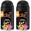 Godrej aer Matic Refill - Automatic Room Fresheners | Alive | 2200 Sprays Guaranteed | Lasts up to 60 days (225ml) (Pack of 2)