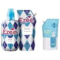 Godrej Ezee Liquid Detergent - Winterwear, No Soda Formula, 2kgs (1 bottle & 1 refill) & Godrej Protekt Germ Fighter Handwash Refill Pack | Aqua | Germ Protection & Soft on Hands - 750ml