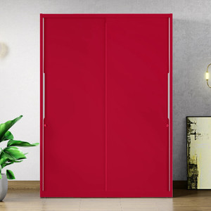 interio by godrej slide n store pro plus sliding door metal almirah