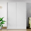 Interio by Godrej Slide N Store Pro Plus Sliding Door Metal Almirah