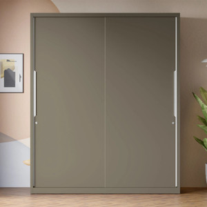 interio by godrej slide n store xl plus sliding door metal almirah