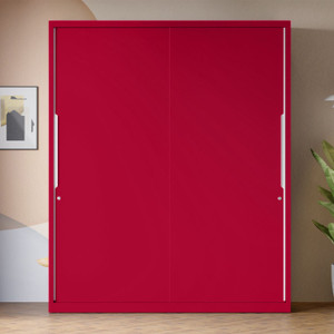 interio by godrej slide n store xl plus sliding door metal almirah