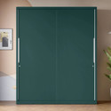 Interio by Godrej Slide N Store XL Plus Sliding Door Metal Almirah (Finish Color - Sea Pine, Knock Down)