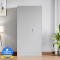 Interio by Godrej Slimline 2 Door with Locker and Drawer Metal Almirah