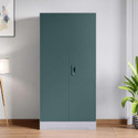 Interio by Godrej Slimline 2 Door with Locker and Drawer Metal Almirah