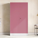 Interio by Godrej Slimline 2 Door with Locker and Drawer Metal Almirah
