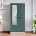 Interio by Godrej Slimline 2 Door with Locker with Mirror Metal Almirah