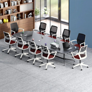 interio by godrej vurv mid back mesh office executive chair