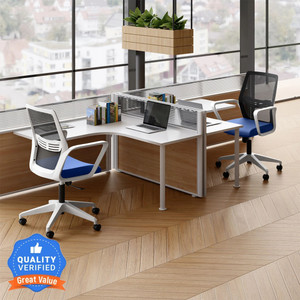 interio by godrej vurv mid back mesh office executive chair