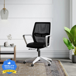interio by godrej vurv mid back mesh office executive chair