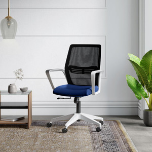 interio by godrej vurv mid back mesh office executive chair
