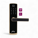 Godrej Locks Catus Connect I Digital Lock for Wooden Door | 5 in 1 Access I 3 Bolts Smart Door Lock