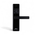 Godrej Locks Digital Lock | Catus Advantage | Smart Lock for Wooden Door | 4 in 1 Access | Fingerprint | RFID | PIN Access | Mechanical Key | Matte Black Finish I 3 Year Warranty Smart Door Lock