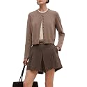 GOELIA Pure Cashmere Wool Cardigans Womens Sweaters