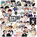BTS Stickers for Phone Case, Laptop, Water Bottle, Cute Kpop Merch (Pack of 50)