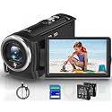 2.7K Video Camera Camcorder QHD 56MP YouTube Vlogging Camera