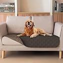 gogobunny Waterproof Loveseat Cover, Reversible Dog Cat Blanket for Couch