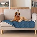 gogobunny Waterproof Loveseat Cover, Reversible Dog Cat Blanket for Couch