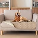 gogobunny Waterproof Loveseat Cover, Reversible Dog Cat Blanket for Couch