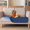 gogobunny Waterproof Loveseat Cover, Reversible Dog Cat Blanket for Couch