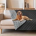 gogobunny Waterproof Pet Blanket for Bed, Washable Couch Cover for Dog Cat
