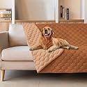 gogobunny Waterproof Pet Blanket for Bed, Washable Couch Cover for Dog Cat