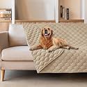 gogobunny Waterproof Pet Blanket for Bed, Washable Couch Cover for Dog Cat