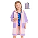 Gogokids Kids Swim Cover Up, Lightweight Microfiber Changing Poncho with Carry Bag, Beach Pool Coverup for Boys Girls