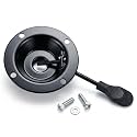 GoKoo Heavy Duty Chair Swivel Plate Seat Lift Tray, Adjustable Height, Cast Iron Base, Bar Stool Plate, Replacement for Bar Stools, Office, Salon Chairs