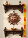 Gokulshoppe RAGHAV VASTU SURYA WALL HANGING Decorative Showpiece  -  25.4 cm