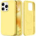 GolbinBox for iPhone 16 Pro Max Case, Silicone Cover, Buttercream Yellow