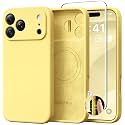 GolbinBox for iPhone 18 Pro Max Case/17 Pro Max Case, Buttercream Yellow