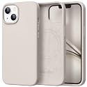 GolbinBox Magnetic for iPhone 13/14 Case, Silicone Cover, Stone