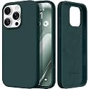 GolbinBox Magnetic for iPhone 16 Pro Case, Silicone Cover, Olive Green