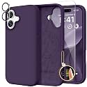 GolbinBox Magnetic for iPhone 17 Case, Silicone Cover, Deep Purple