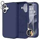 GolbinBox Magnetic for iPhone 17 Case, Silicone Cover, Midnight Blue
