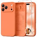 GolbinBox Magnetic for iPhone 18 Pro Case/17 Pro Case, Starry Orange
