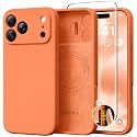 GolbinBox Magnetic for iPhone 18 Pro Case/17 Pro Case, Dusty Orange