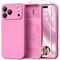 GolbinBox Magnetic for iPhone 18 Pro Max Case/17 Pro Max Case, Peach Pink