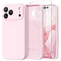 GolbinBox Magnetic for iPhone 18 Pro Max Case/17 Pro Max Case, Chalk Pink