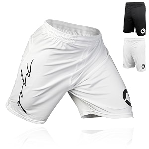 gold bjj jiu jitsu shorts - ibjjf approved no gi fight short - for grappling mma wrestling muay thai amp boxing