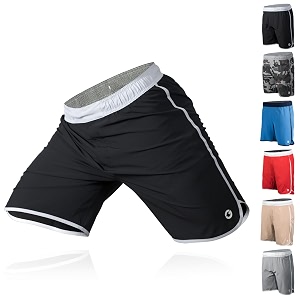gold bjj pacific short - no-gi jiu jitsu fight shorts