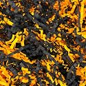 Gold Black Crinkle Cut Paper Shred Filler, 1LB Basket Filler Shredded Paper