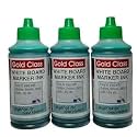 Gold Class White Board Marker Ink(100ml) (Pack of 3) (Green)| Suitable for White Board Surface |School Stationery |Easily Refill |Bold Green Color |Smudge Proof|Quick Drying |Indian Brand.